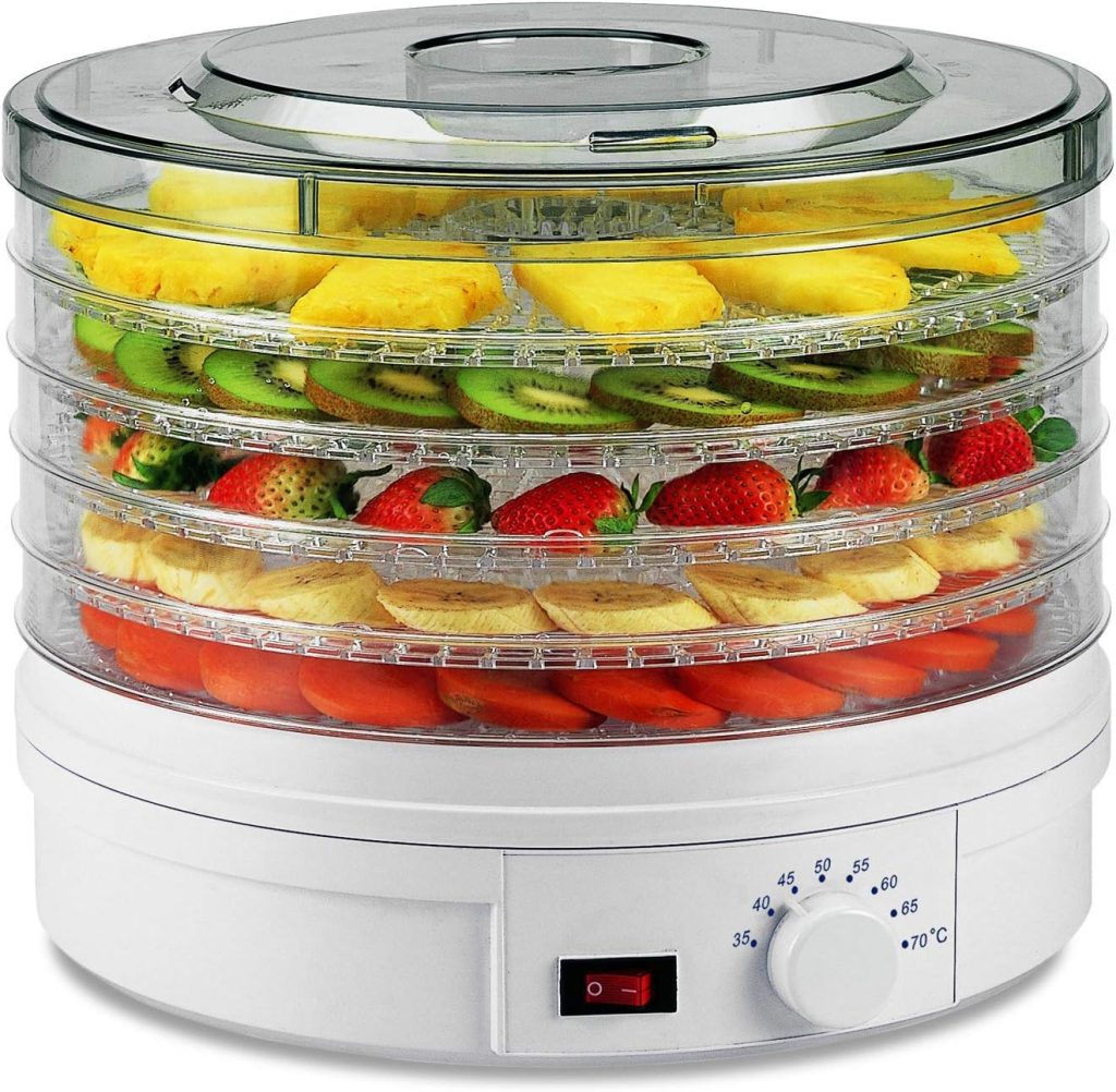 Electric Food Dehydrator with 5 Trays: A Must-Have for Healthy Snacking!