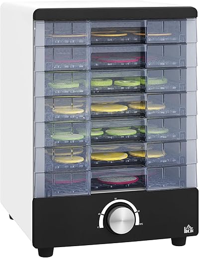HOMCOM 350W Food Dehydrator vs. MisterChef® Food Dehydrator